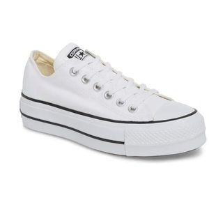 Converse Platform White Shoes NWOT size 9w/7m